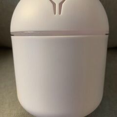 【新品】アロマディフューザー ホワイト 円筒形 女性向け かわいい おしゃれの画像