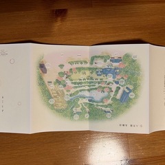 結婚式 招待状 八芳園 案内図 　の画像