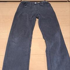 【男の子　160cm】黒クロパンツ2点セットの画像