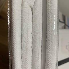 掛け布団カバーホワイト　190x210CMの画像