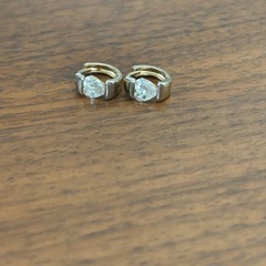 ワープデザインピアス両耳