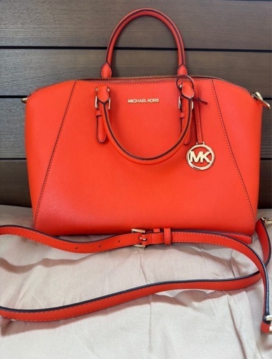 MICHEAL KORS バッグ 2way オレンジ\n