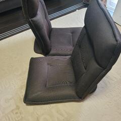 倒れにくい座椅子　カインズ　2個セット(購入者決まりました。)