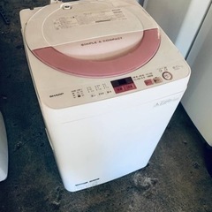 シャープ　全自動電気洗濯機 ES-GE6A-P