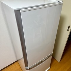 冷蔵庫（三菱電機、298リットル、完全動作品）の画像