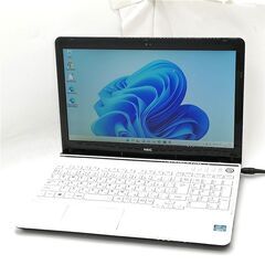 ノートPC NEC PC-GL265RHAY i5 8G 新品SSD Win11