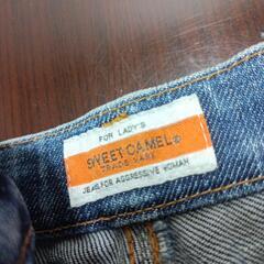 デニムショートパンツの画像