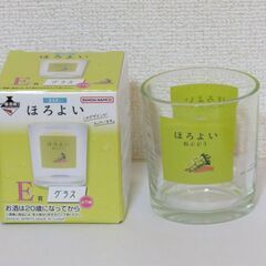 一番酒蔵くじ「ほろよい」　グラス＆ステッカー ２点セットの画像