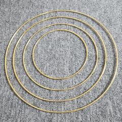 ドリームキャッチャー フープ  DIYクラフト  金属リング 4個セットの画像