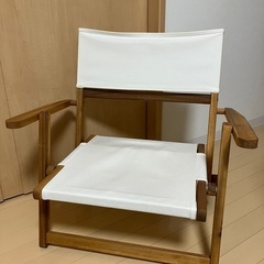 受渡者決定！ニトリ　アウトドア木製ローチェア