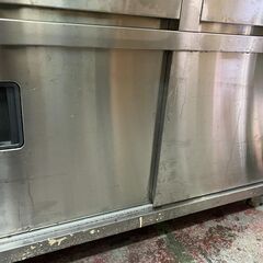 ◆業務用戸棚　厨房器具　ステンレス棚　東京都墨田区東墨田から出品　直接引き取り歓迎◆　の画像
