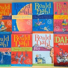 【英語古本】Roald Dahlの本8冊セット