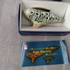 ナイト　オカリナ　陶器製　アンティーク