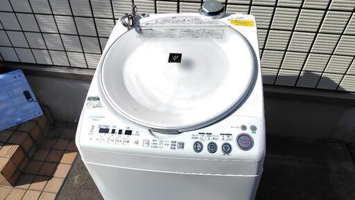 シャープ洗濯機８キロ