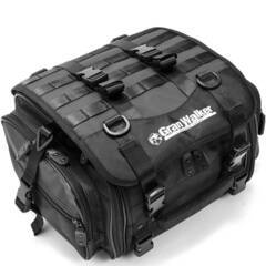 バイクシ－トバック大容量19-29L 美品　使用回数2回　取り付け簡単