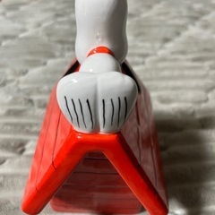 スヌーピー貯金箱　陶器の画像
