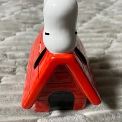 スヌーピー貯金箱　陶器の画像