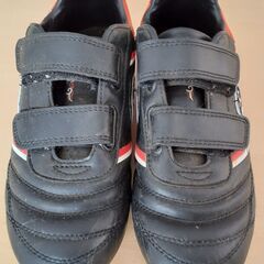 【ユーズド】OPTIMUM サッカーシューズ スパイク 黒&赤 ...