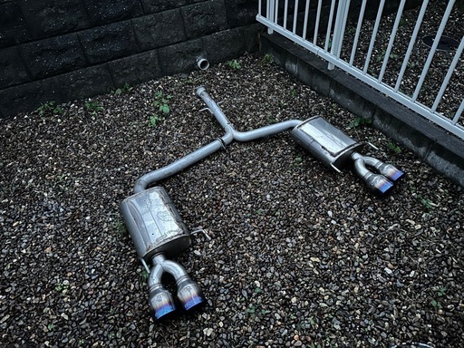 訳あり ROWEN オールステンレスマフラー