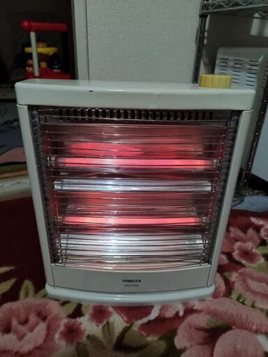 値下げ　山善　電気ストーブ　2015年