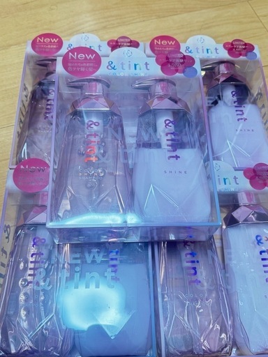シャンプー  トリートメント 　アンドティント　カラーシャイン & tint