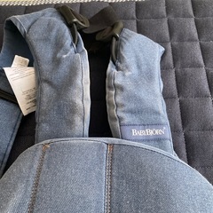 ベビービョルン　デニム　抱っこ紐の画像