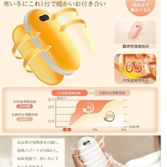 新品　PSE認証済み　充電式カイロの画像
