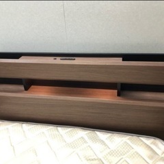 ニトリ ダブルベッドとマットレスのセット） 引出照明 コンセント 0915-1の画像
