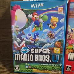 Wii  U本体　ソフト3つセットの画像