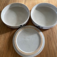 SAKUZEN 　陶器　蓋付2段容器の画像