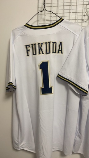 オリックス　ユニフォーム　福田周平　タグ付き