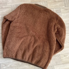 ▪UNIQLO▪フリース▪ブラウン▪160▪の画像