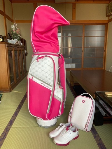 TourStageシューズ付ゴルフ初心者セット ピンクツアーステージブリヂストン