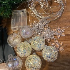 【決定】クリスマスツリーとオーナメント他の画像