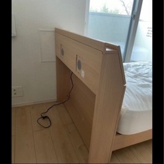 今週土日希望！ニトリシングルベットフレームの画像