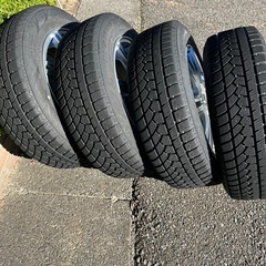 プリウス　ホイール【美品】、スタッドレスタイヤ　プリウスの画像