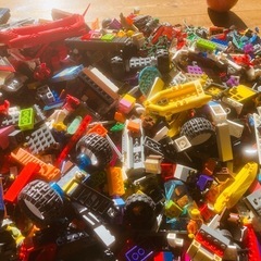 レゴブロック大量　の画像
