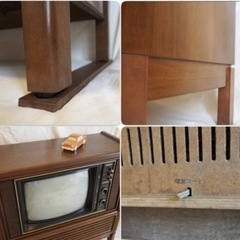 昭和レトロ 真空管テレビ 希少品 清掃リペア済 ビンテージの画像