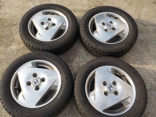 売約済み　ホンダ純正 ホイールとタイヤ 検）バモス ライフ アクティ Nボックス Nバン ゼスト