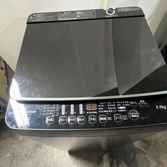2021年製　Hisense（ハイセンス）5.5K　全自動洗濯機HW-G55EK　お近くなら無料で配達いたします（の画像