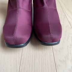 新品・未使用　レディースショートブーツ　24センチの画像