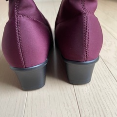 新品・未使用　レディースショートブーツ　24センチの画像