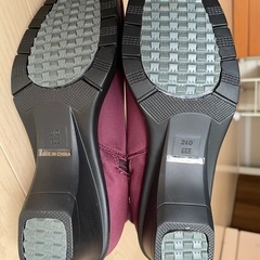 新品・未使用　レディースショートブーツ　24センチの画像