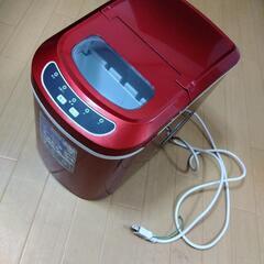 【お話中】ベルソス　製氷機　VS-ICE02　赤　動作良好の画像