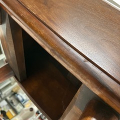 O2411-210 木製チェア スツール キズ・汚れあり　中古の画像