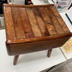 O2411-210 木製チェア スツール キズ・汚れあり　中古の画像