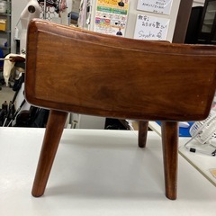 O2411-210 木製チェア スツール キズ・汚れあり　中古の画像