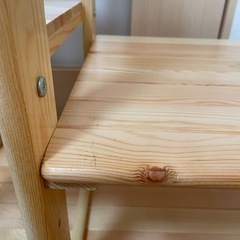 カインズ木製ラックの画像
