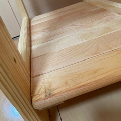 カインズ木製ラックの画像