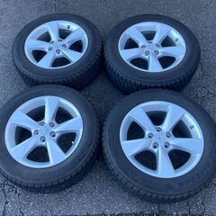 235/60R18＆レクサス RX純正ホイール 4本  NX ハリアー等/7.5J +35 18インチスタッドレス